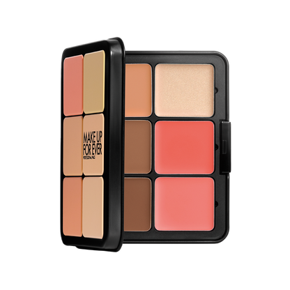 HD SKIN FACE ESSENTIALS PALETTE WITH HIGHLIGHTERS
