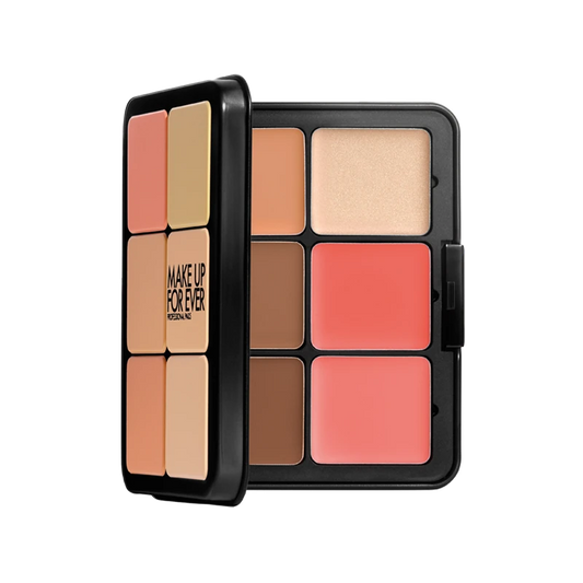 HD SKIN FACE ESSENTIALS PALETTE WITH HIGHLIGHTERS