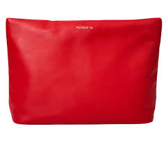 Patrick Ta - Red Strawberry Puffer Clutch