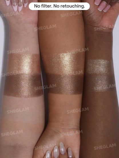 SHEGLAM - Prismalight Baked Gelee Eyeshadow Duo-Prism Echo