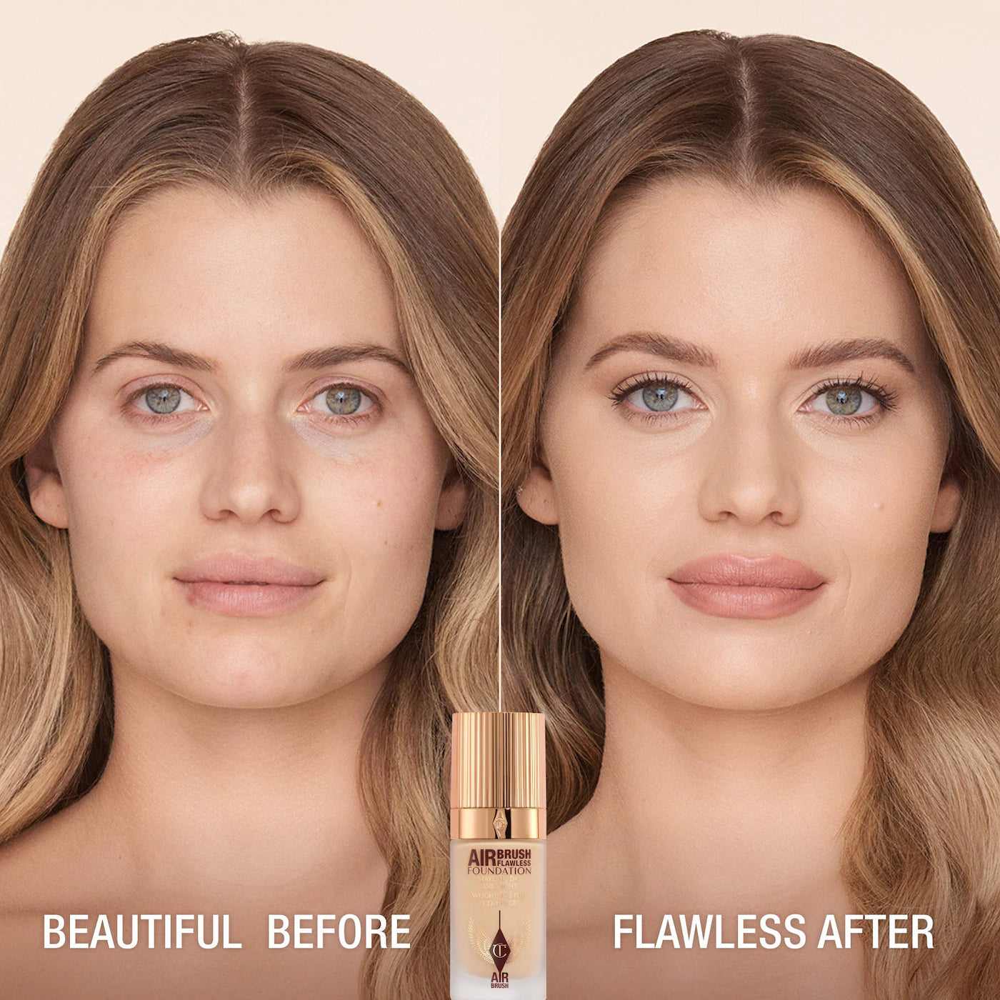 Charlotte Tilbury - Airbrush Flawless Blurring & Matte Full Coverage Foundation ( New look )