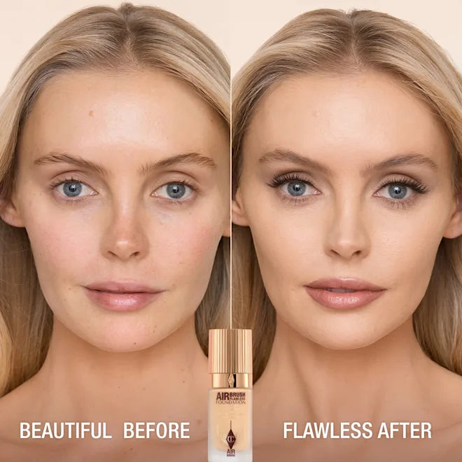 Charlotte Tilbury - Airbrush Flawless Blurring & Matte Full Coverage Foundation ( New look )