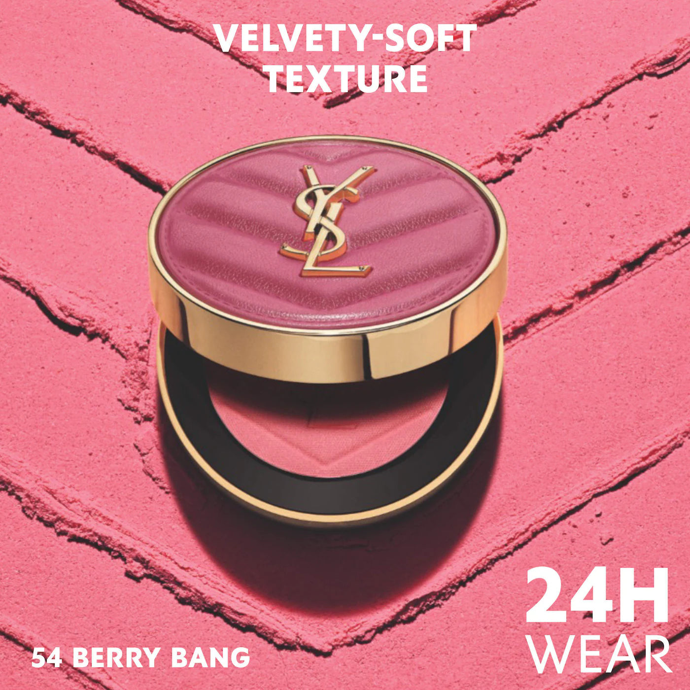 ysl blush - 54 berry bang shade