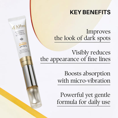 d'Alba - Piedmont Vita Toning Galvanic Eye Cream