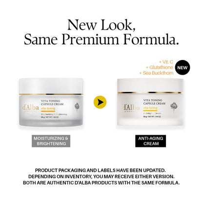 d'Alba - Vita Toning Capsule Cream