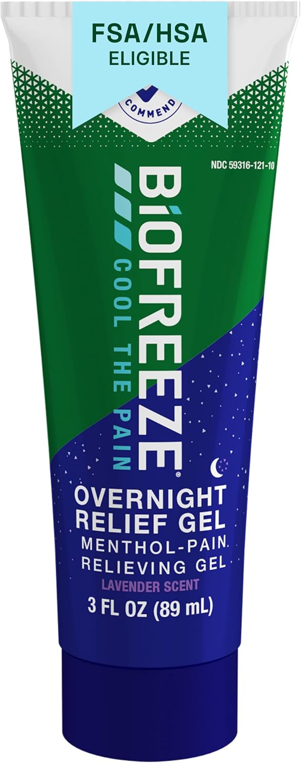 Biofreeze - Overnight Lavender-Scented Pain Relief Gel