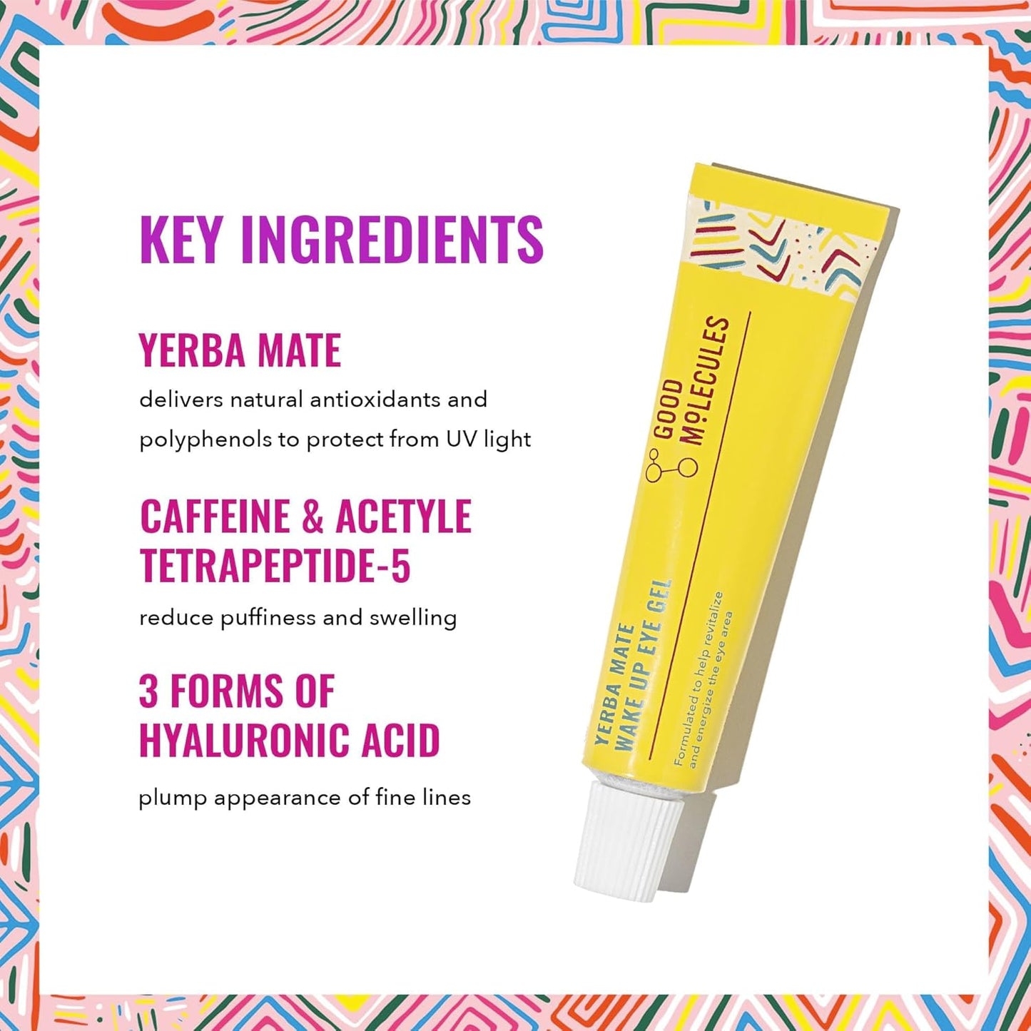 Good Molecules Yerba Mate Wake Up Eye Gel