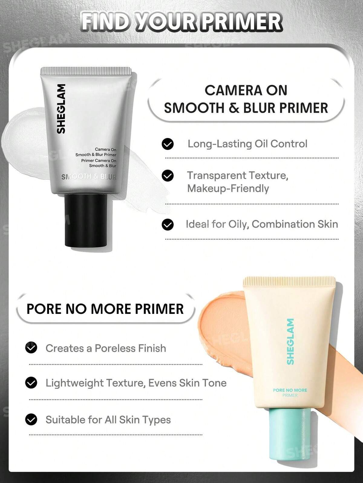 Sheglam - Camera On Smooth & Blur Primer
