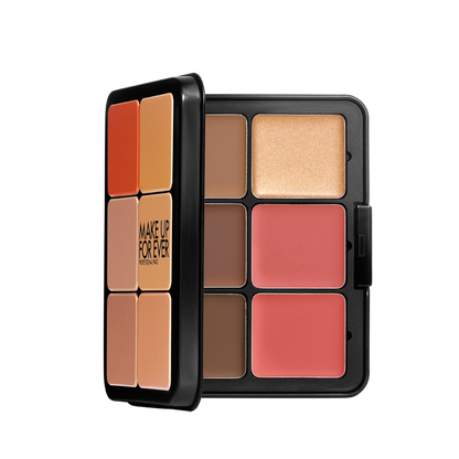 HD SKIN FACE ESSENTIALS PALETTE WITH HIGHLIGHTERS