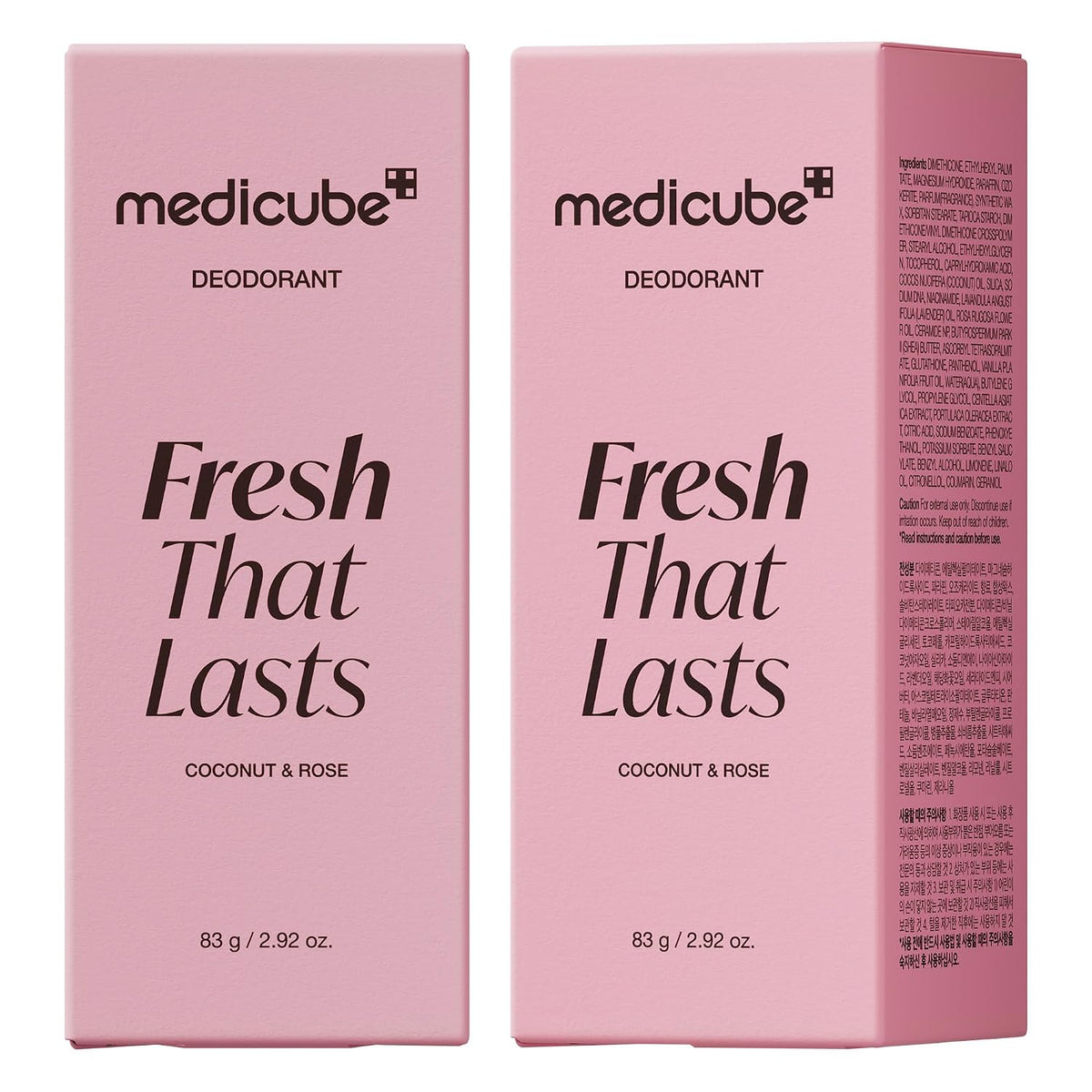 Medicube - Deodorant with PDRN, Rose Musk Scent, Fresh Odor Control