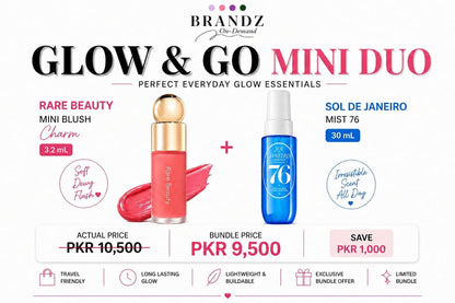 Bundle 5: Glow & Go Mini Duo (Charm+Cheirosa 76)