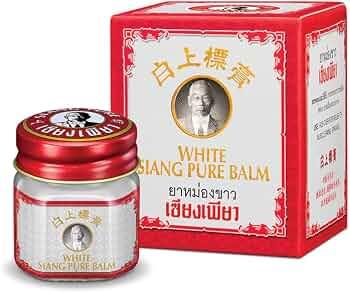 Siang Pure White Herbal Massage Balm