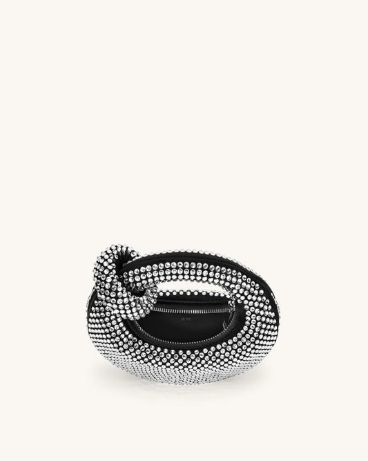 Abacus Artificial Crystal Mini Top Handle Bag