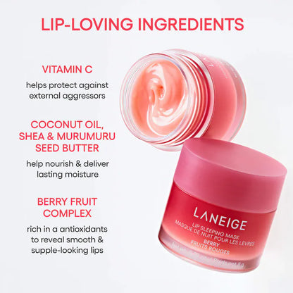 Laneige -Lip Sleeping Mask – Intense Hydration Lip Treatment