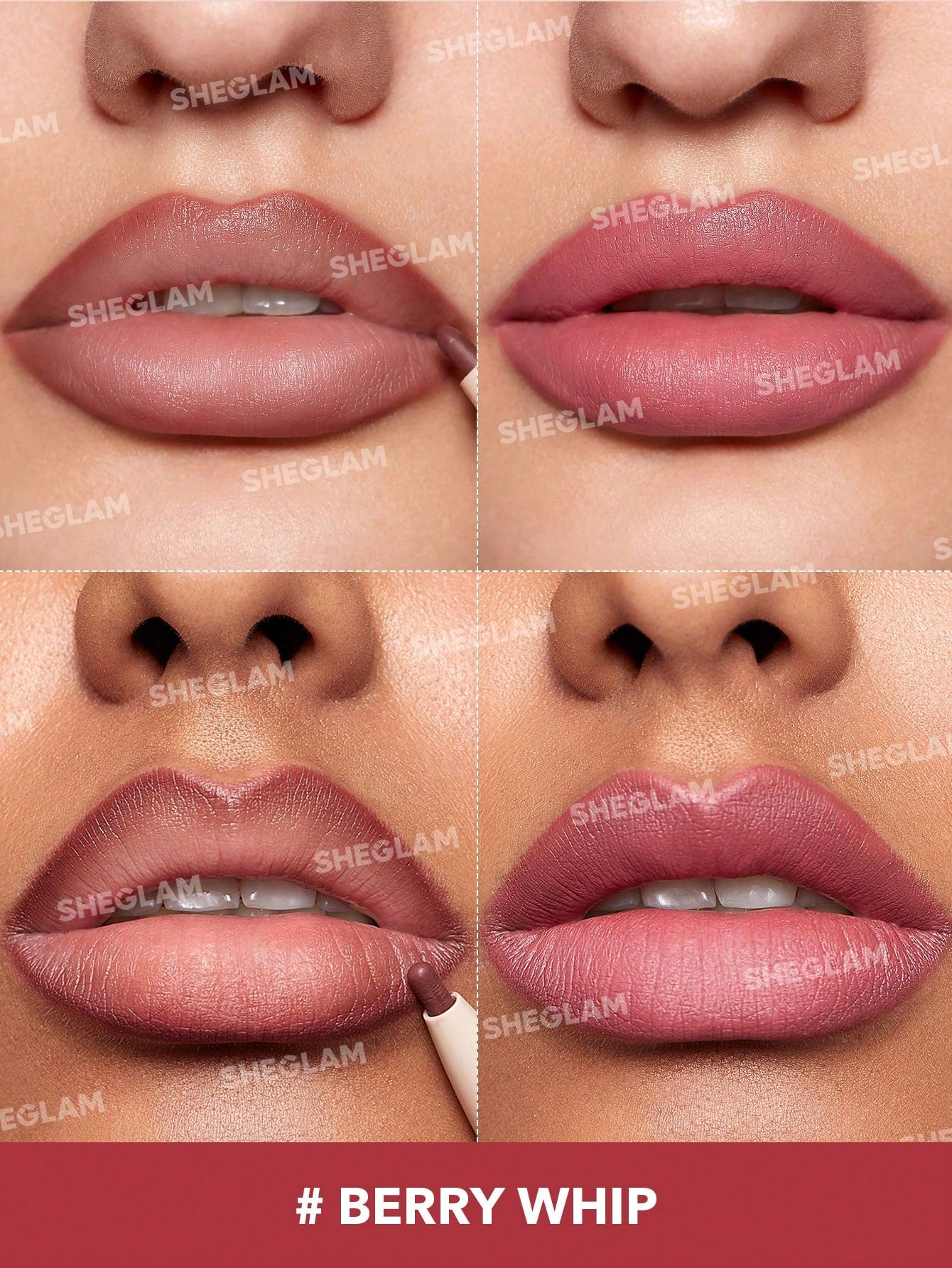 SHEGLAM - Glam 101 Lipstick & Liner Duo