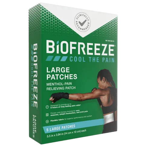 Biofreeze - Pain Relief Patches (Large 5 Patches)