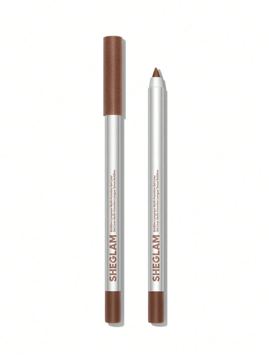 SHEGLAM - Boldline Longwear Multi-Function Gel Liner - metallic brown