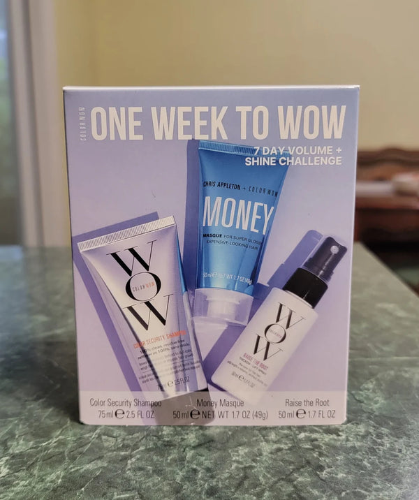 COLOR WOW One Week to Wow 7 Day Volume + Shine Set