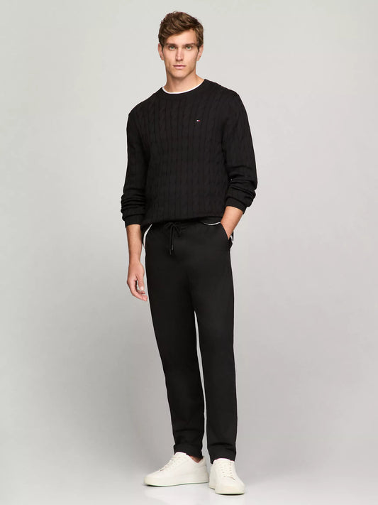Tommy Hilfiger Cable Knit Crewneck Sweater
