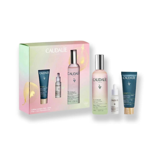Caudalie Detox + Glow Best Sellers Set