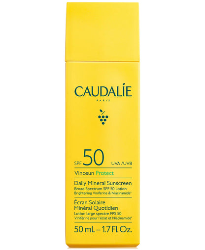 Caudalie - Vinosun Protect Daily Mineral Sunscreen SPF 50
