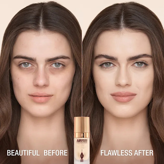 Charlotte Tilbury - Airbrush Flawless Blurring & Matte Full Coverage Foundation ( New look )