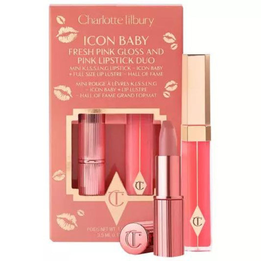 Charlotte Tilbury K.I.S.S.I.N.G Lipstick and Lip Gloss Duo