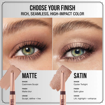 Charlotte Tilbury - Exagger-Eyes Waterproof Eyeshadow Crayon Stick