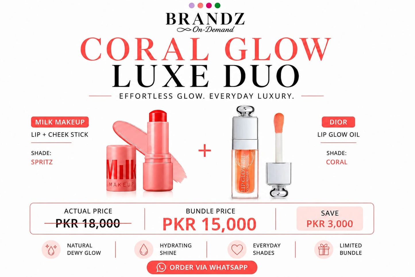 Coral Glow Luxe Duo