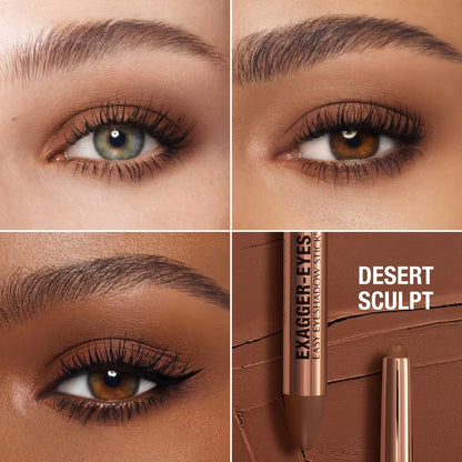 Charlotte Tilbury Exagger-Eyes Waterproof Eyeshadow Stick matte Desert Sculpt shade