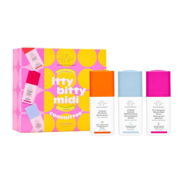 Drunk Elephant Itty Bitty Midi Committee Serum Trio