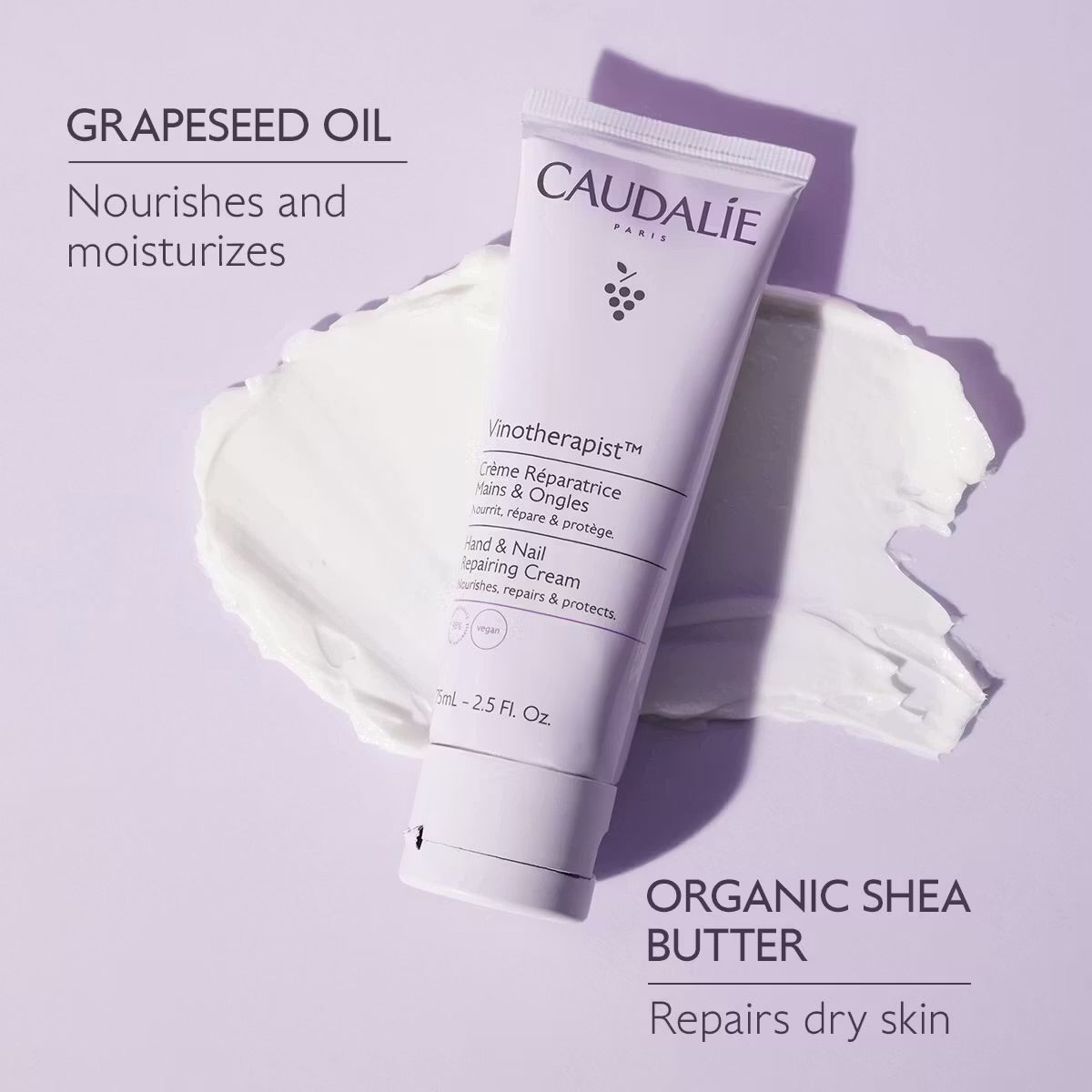Caudalie Vinotherapist Hand and Nail Repairing Cream