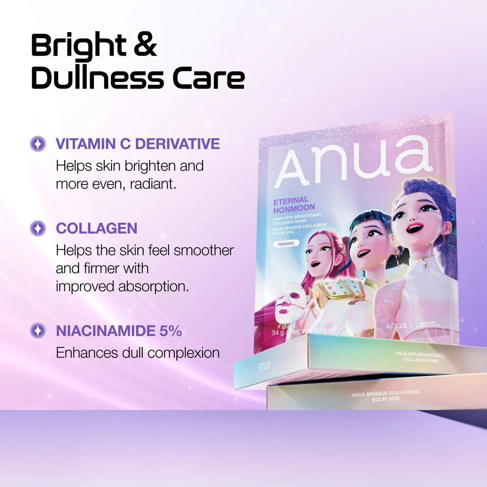 Anua - Eternal Honmoon Vita Brightening Collagen Mask