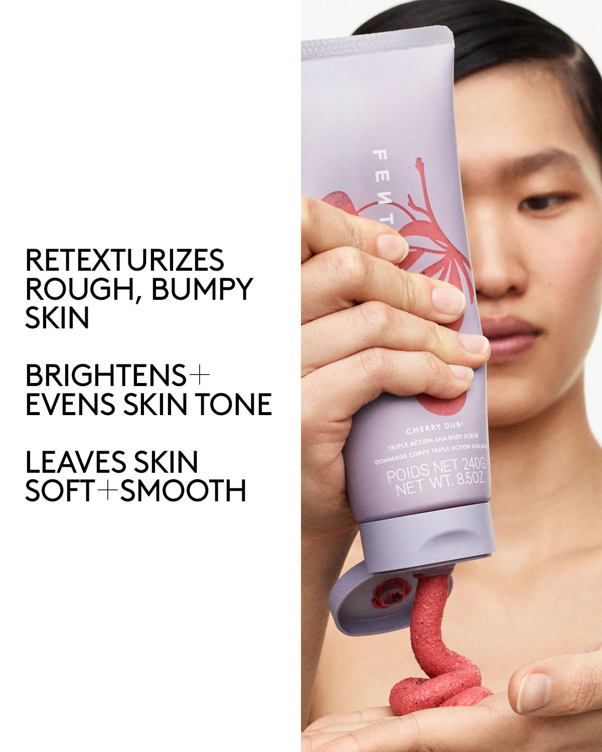 Fenty Beauty by Rihanna - Cherry Dub Triple Action AHA Body Scrub