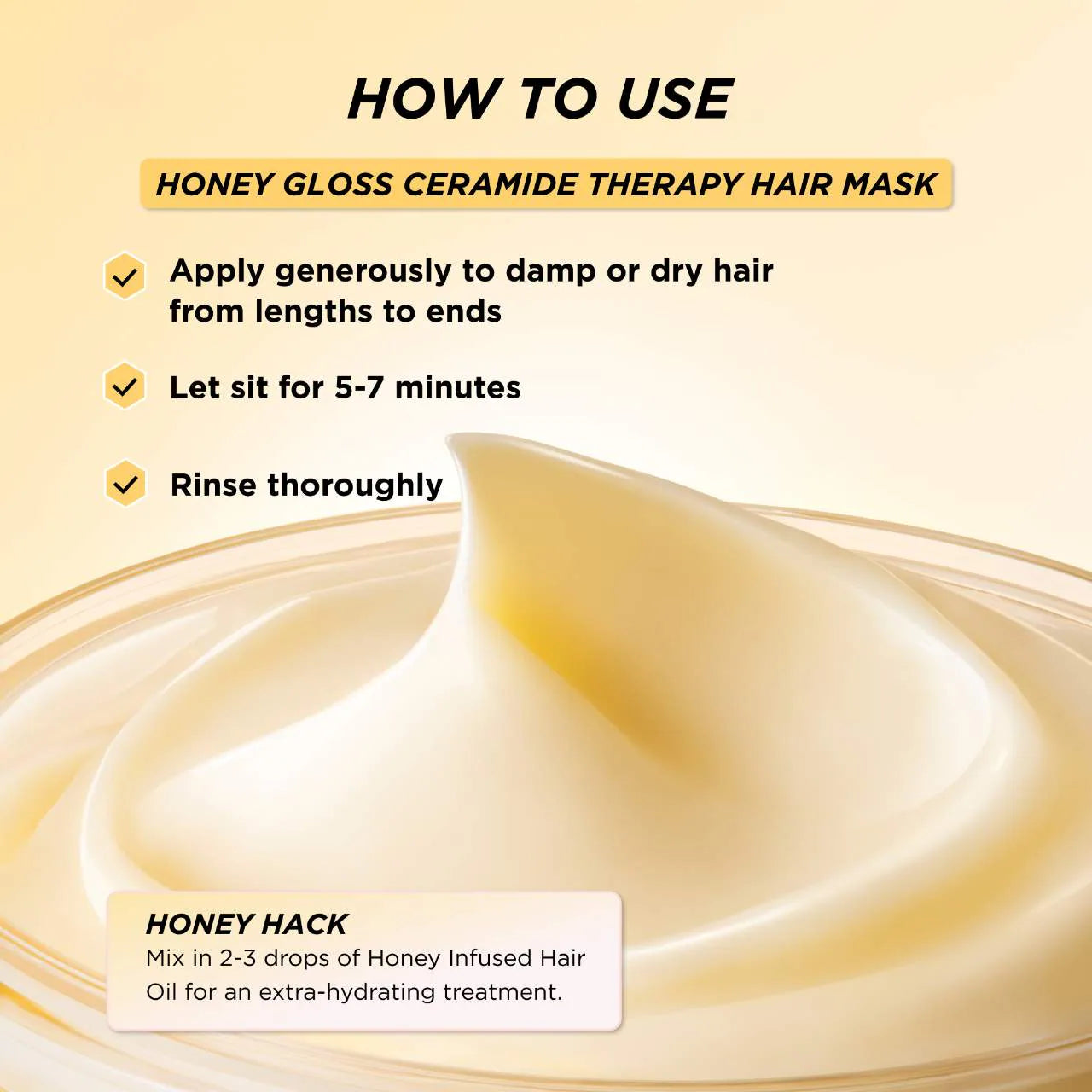 Gisou - Honey Gloss Ceramide Therapy Hair Mask
