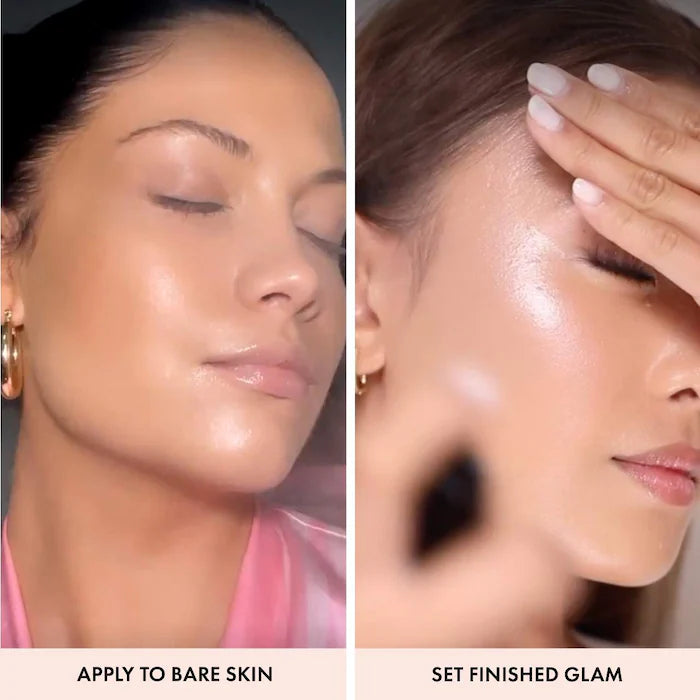 Iconic London Glow Goals Setting Spray And Highlighter Set