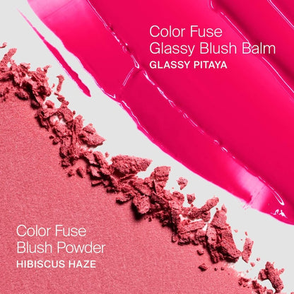 HAUS LABS BY LADY GAGA Color Fuse Glassy Blush Balm Stick + Powder Blush Set
