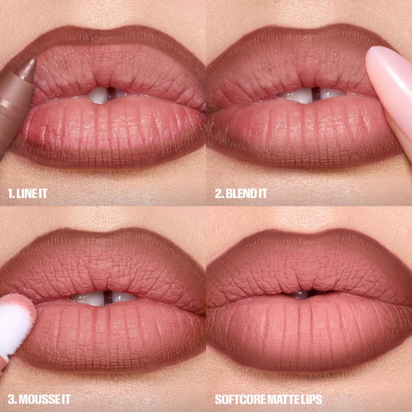 how to use Huda beauty - LIQUID MATTE MOUSSE lipstick