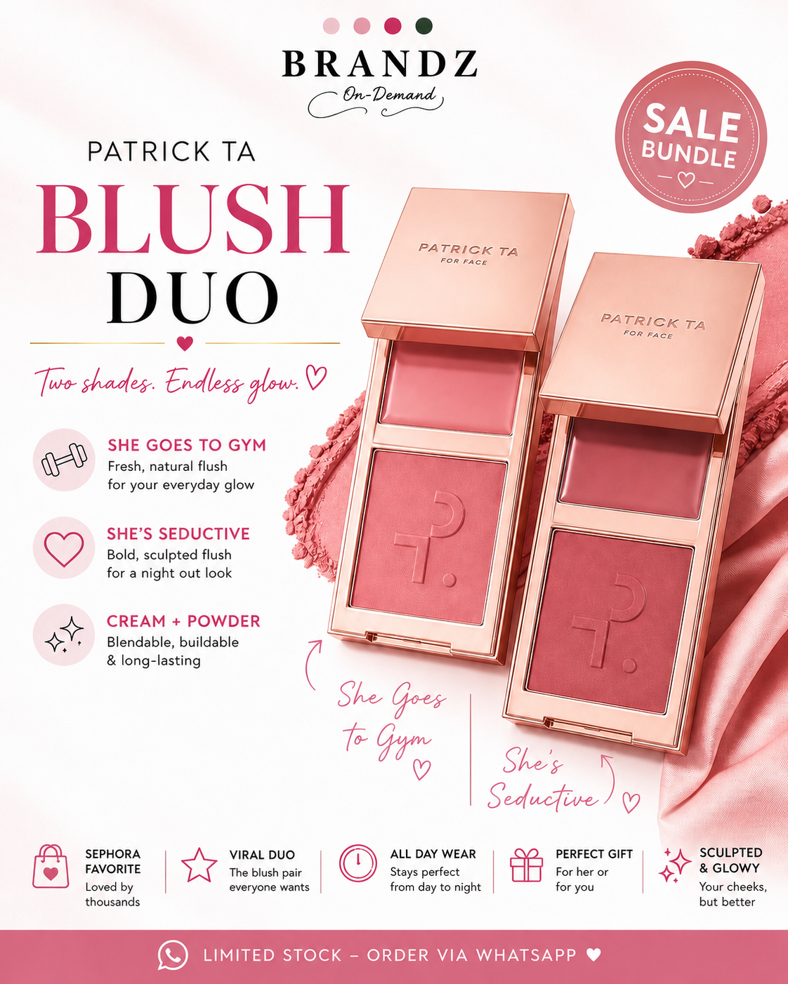 Patrick TA - Blush Duo