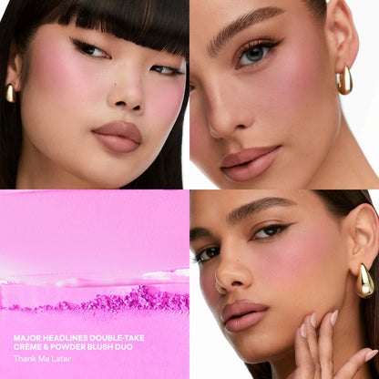 Patrick TA - Major Headlines Double-Take Crème & Powder Blush Duo