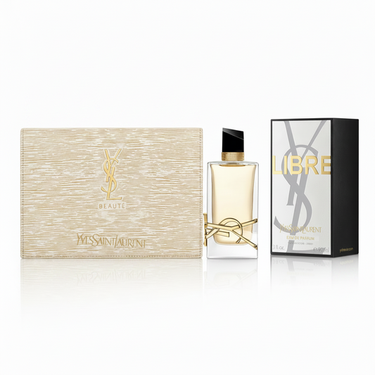 YSL Libre Eau de Parfum & YSL Luxury Cosmetic Pouch