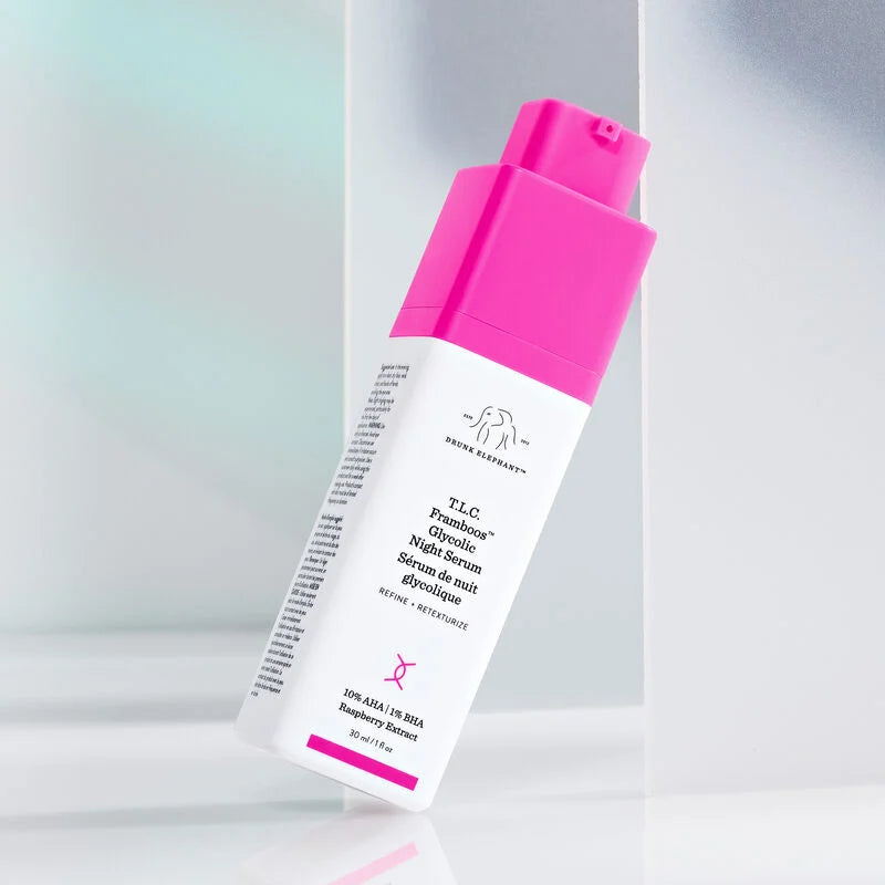 T.L.C. Framboos Glycolic Resurfacing Night Serum
