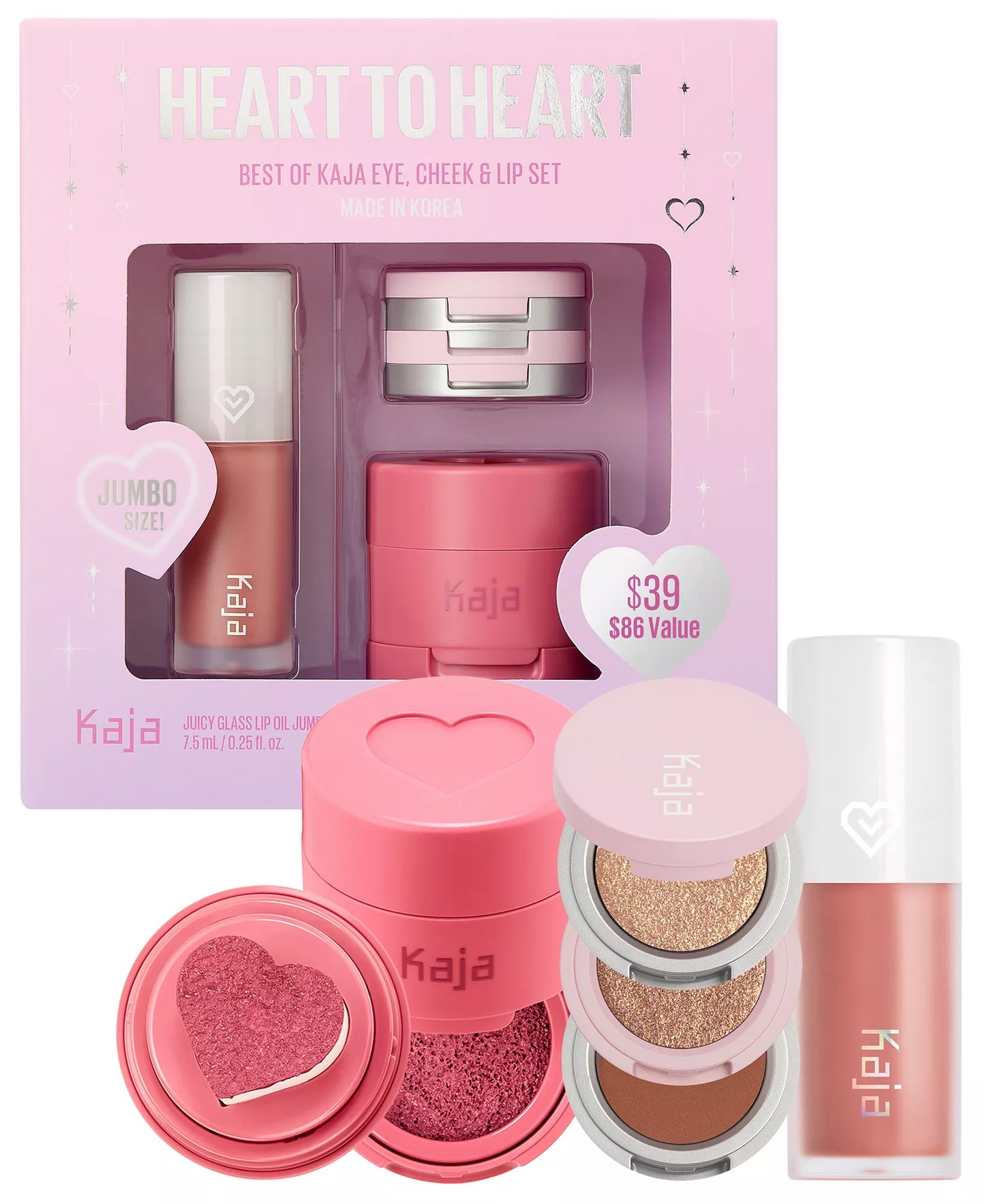 Kaja -  3-Pc. Heart To Heart Best Of Kaja Eye, Cheek & Lip Set