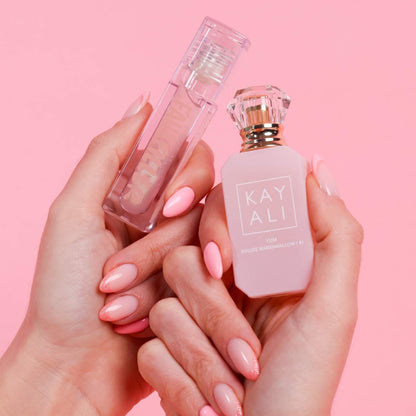 KAYALI  YUMMY KISS SET - Yum Marshmallow + Faux Filler Gloss Glassy