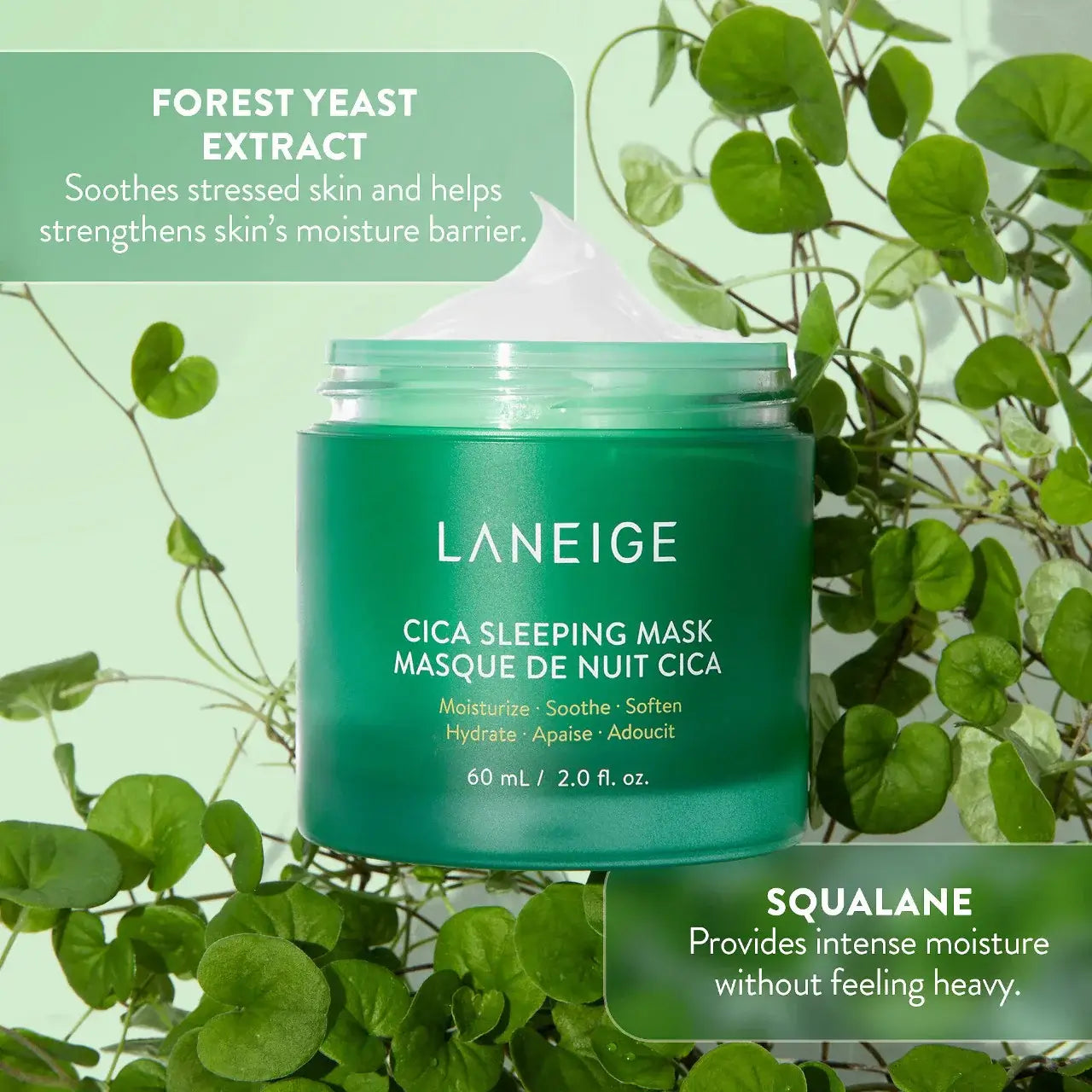 Laneige - Hypoallergenic Cica Sleeping Mask