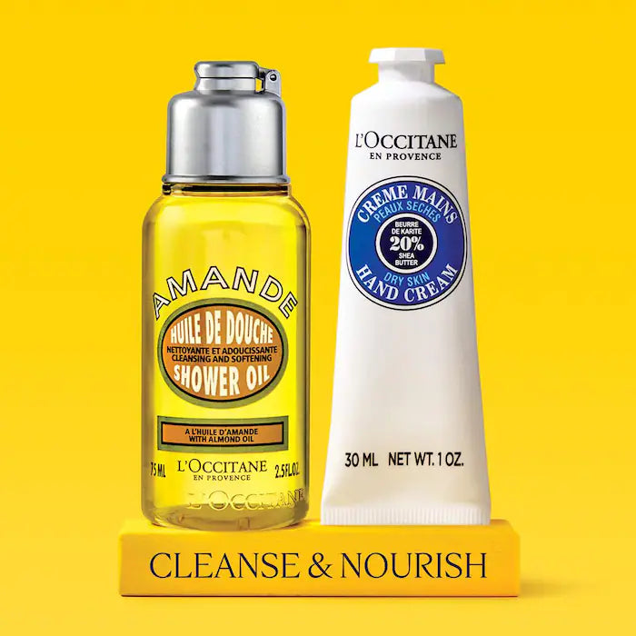 L'Occitane Hand and Body Care Nourishing Travel Favorites