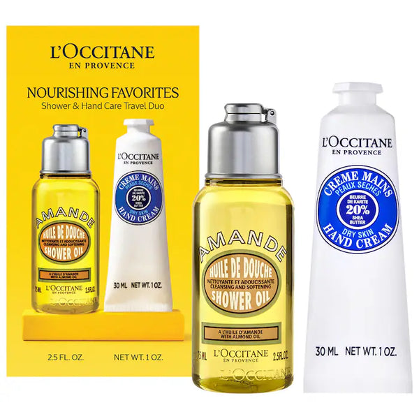 L'Occitane Hand and Body Care Nourishing Travel Favorites