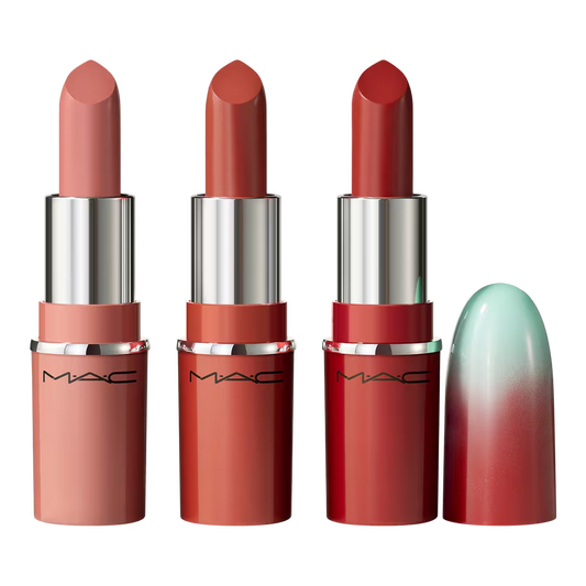 MAC - Wildest Gleams Mini Lustreglass Lipstick Gift Set - Nudes