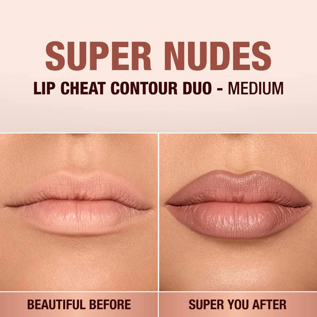 charlotte tilbury lip cheat contour duo in medium
