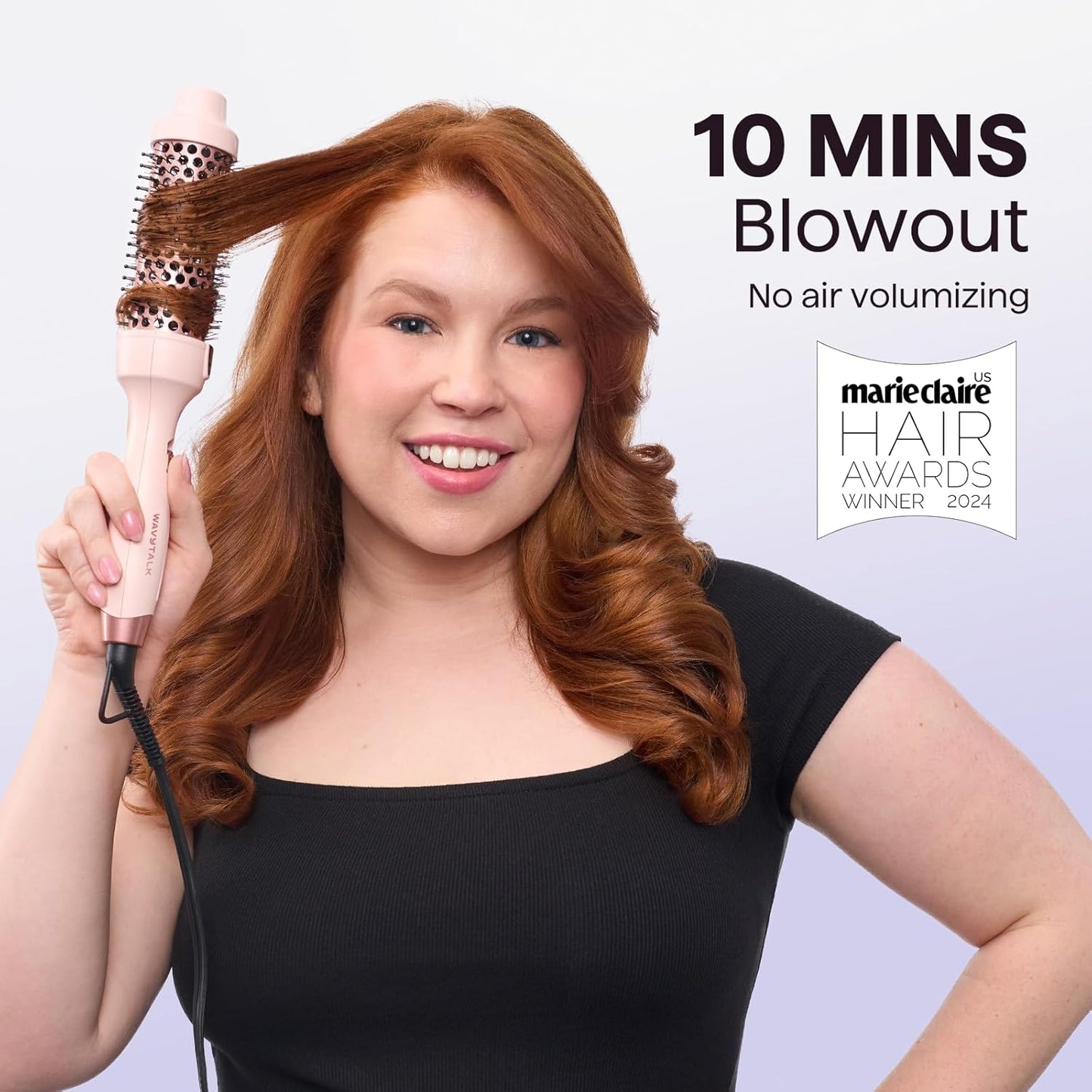 Wavytalk - Blowout Boost Ionic Thermal Brush (Updated Version)
